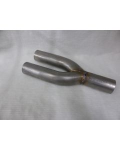 STAINLESS STEEL EXHAUST Y SECTION DIVIDER IN 21/2" - 63.5mm